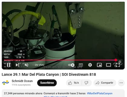 Este jueves por la tarde el streaming superó las 27.000 personas mirando en vivo