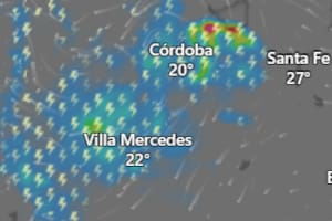 Este jueves rige una alerta amarilla por tormentas en seis provincias argentinas