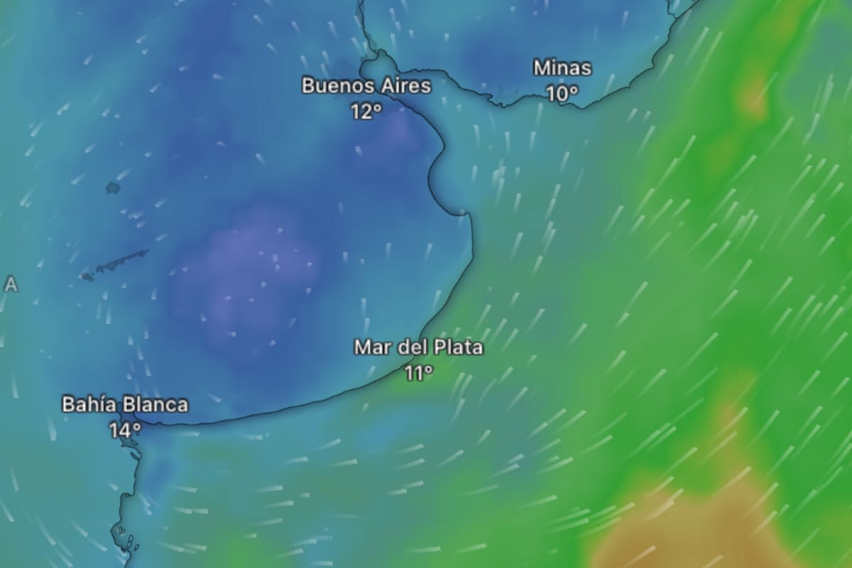 Este jueves rige una alerta por vientos en dos provincias argentinas
