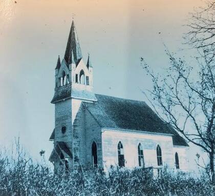Este lugar fue construido como un lugar de culto para una congregación luterana de habla noruega en 1909