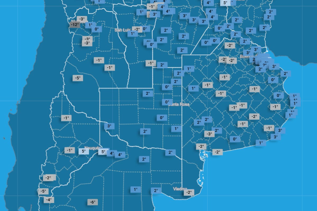 Este lunes será uno de los días más fríos de la semana
