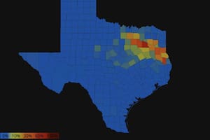 El mapa de los cortes de luz en Texas y cómo seguirá el clima