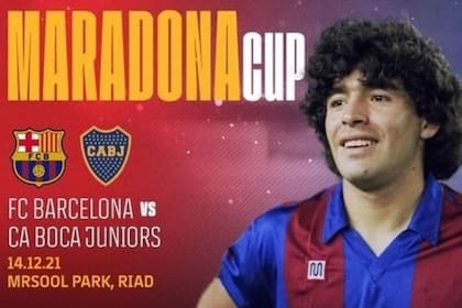 Este martes se disputa la primera edición de la Maradona Cup en Arabia Saudita