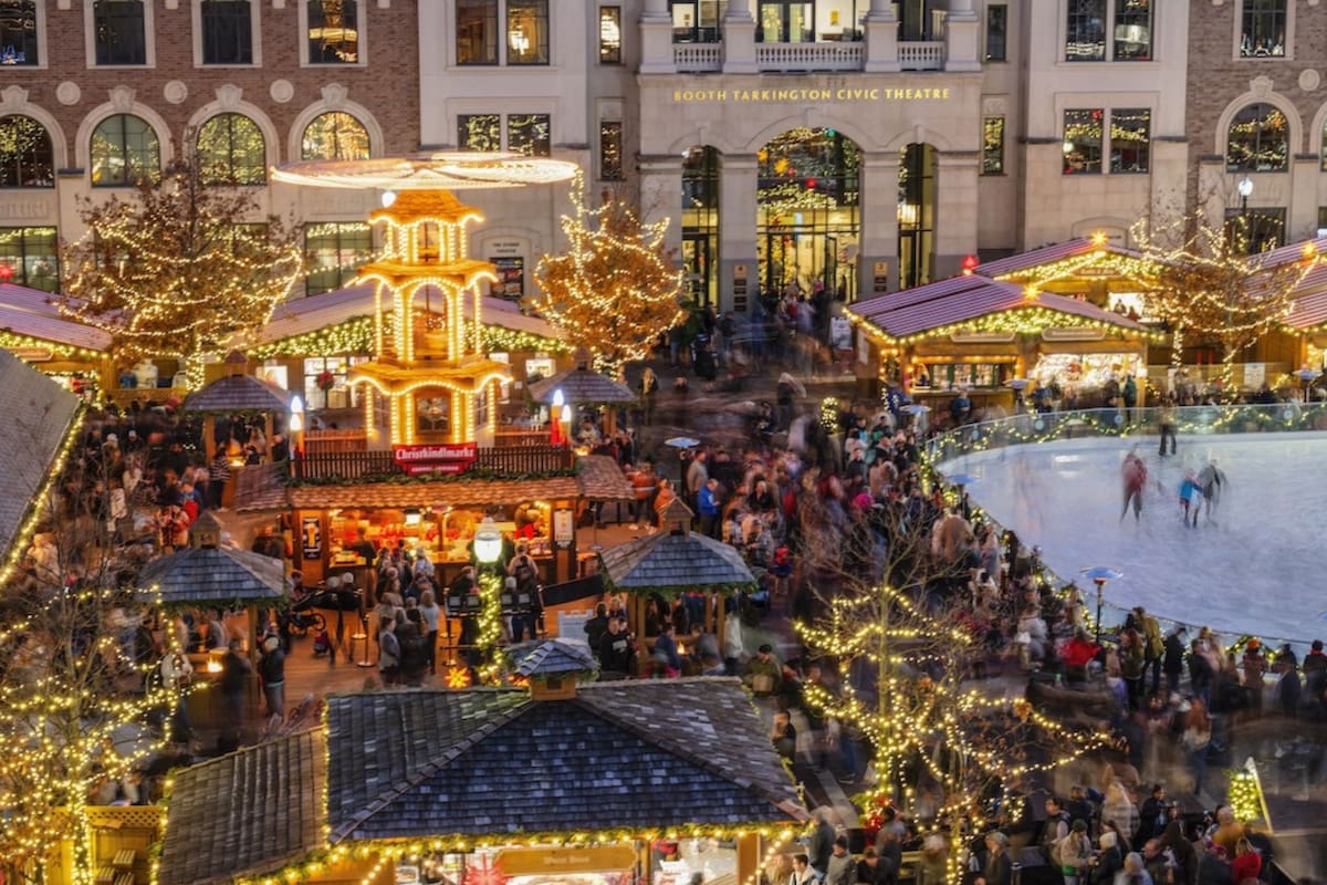 Este mercado es una experiencia única para visitar en diciembre durante la época navideña (Instagram/@carmelchristkindlmarkt)