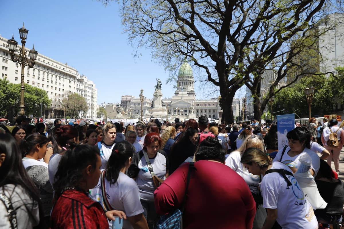 Este miércoles al mediodía será el paro general de la CGT al Congreso