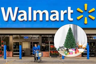 Cómo es el árbol de Navidad de Walmart que está en oferta por 27 dólares