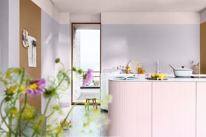 Este rosa forma parte de la Paleta de la Energía Positiva que Alba lanzó como Colores del 2024.