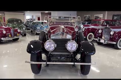 Este Springfield Rolls-Royce Silver Ghost de 1923 fue el que le obsequiaron