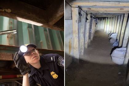 Este túnel permaneció oculto dentro de un sistema de alcantarillas hasta que finalmente fue encontrado el pasado 10 de enero por agentes de la Patrulla Fronteriza de Estados Unidos (Archivo)