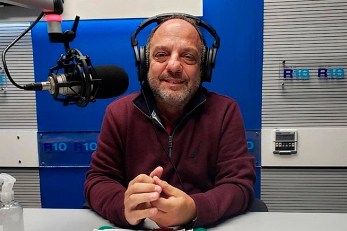 Este viernes, Baby Etchecopar se despidió de Radio 10