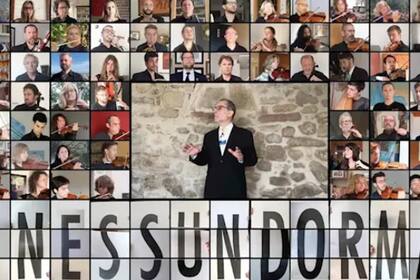 Este viernes compartieron una grabación hecha con los músicos de la orquesta de El Liceu que se grabáron en solitario