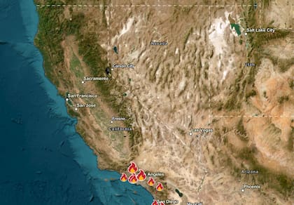 Este viernes, las autoridades centran su atención en dos incendios que generan gran preocupación: el Hughes Fire y el Sepulveda Fire