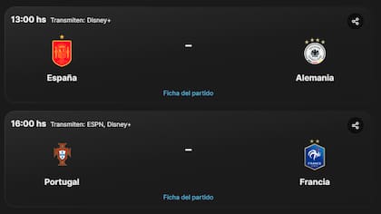 Este viernes se disputan dos partidos de cuartos de final de la Eurocopa 2024