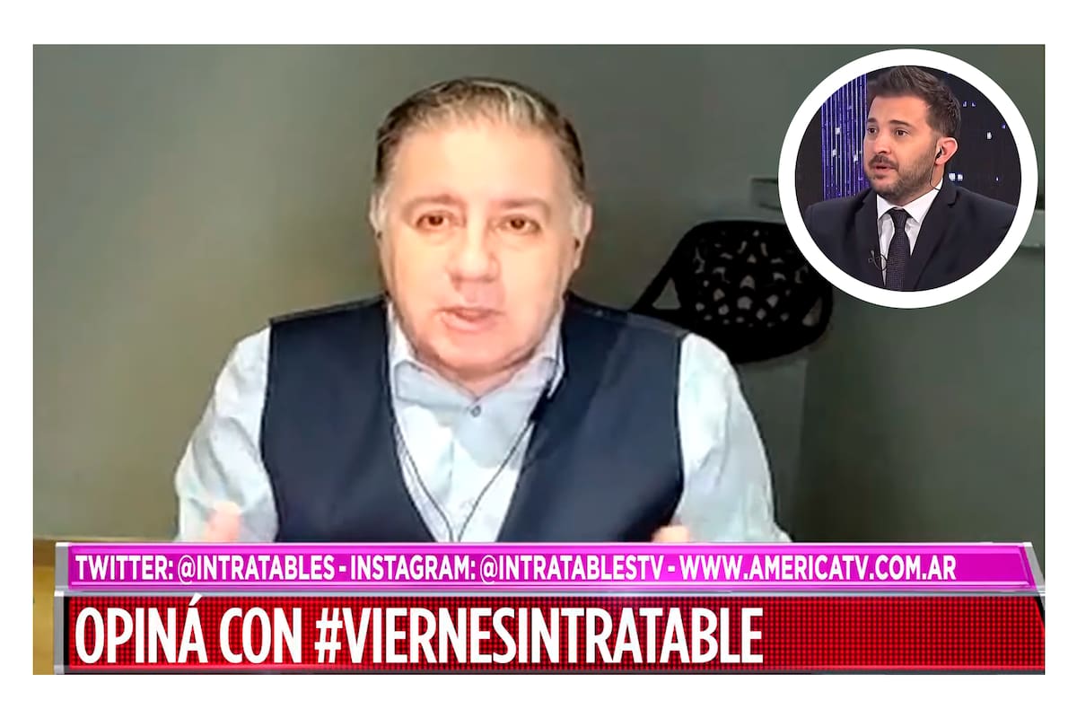 Este viernes, un día después de que Diego Brancatelli confirmara que tiene Covid-19, Fabián Doman contó cómo se vivió la noticia en el programa Intratables