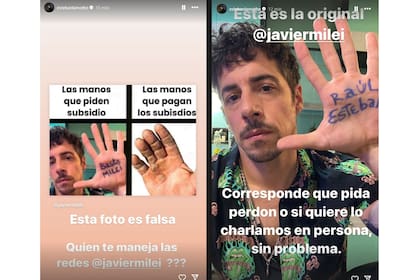 Esteban Lamothe le respondió a Milei