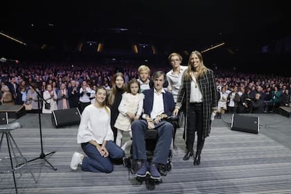Esteban Bullrich en el evento en Movistar Arena