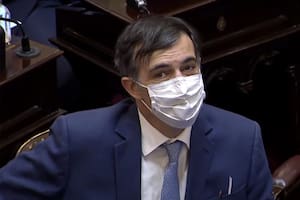 Esteban Bullrich en el Senado. Foto de archivo.