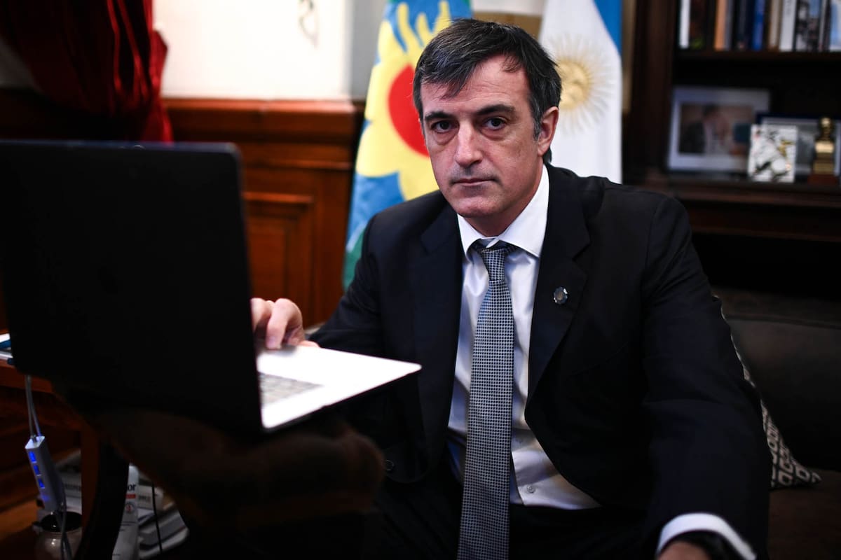 Esteban Bullrich en la Sesión Especial remota del Honorable Senado de la Nación en la que se realizará la votación de 30 pliegos judiciales, el 5 de noviembre