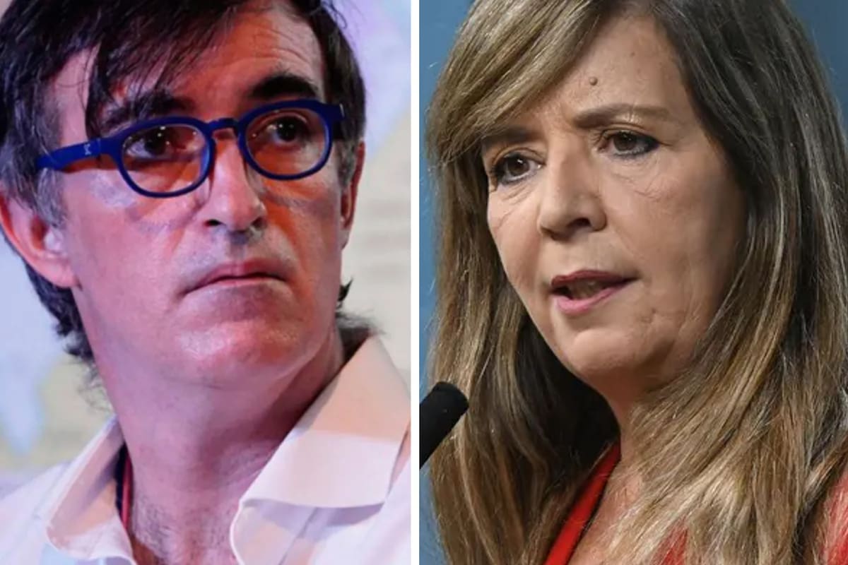 Esteban Bullrich y Gabriela Cerruti