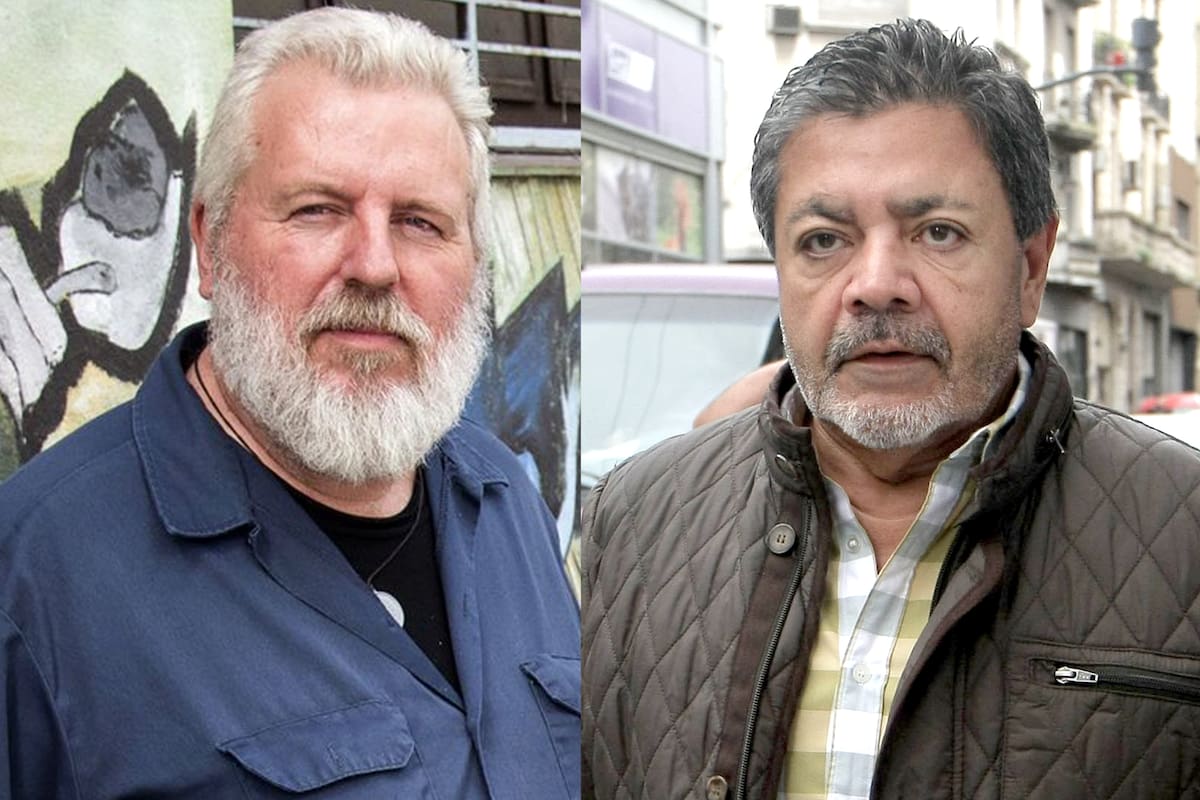 Esteban Castro, referente de los movimientos sociales, y Gerardo Martínez, jefe de la Uocra, denuncian la parálisis de los programas oficiales para construir viviendas