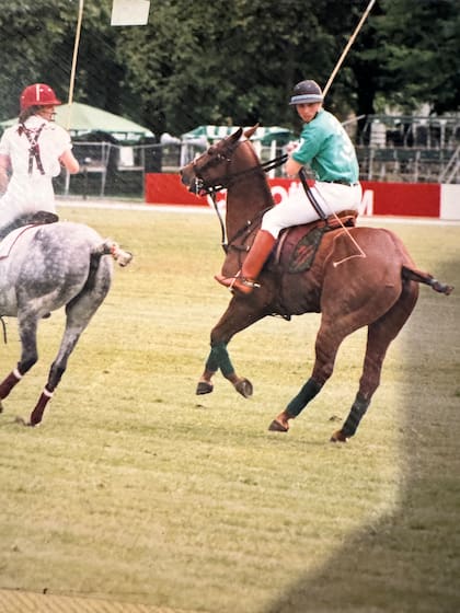Esteban, en sus años de polista.