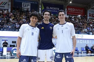 Esteban, Francisco y Agustín Caffaro, tres hermanos en La Liga Nacional de básquetbol