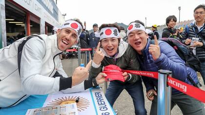Esteban Guerrieri festejó el tercer puesto en Motegi