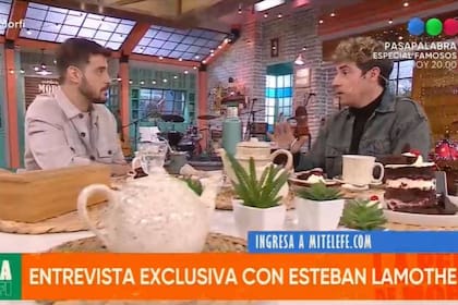 Esteban Lamothe dialogó con Diego Leuco en La Peña de Morfi