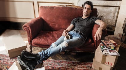 Esteban Lamothe en Buenos Aires, en noviembre