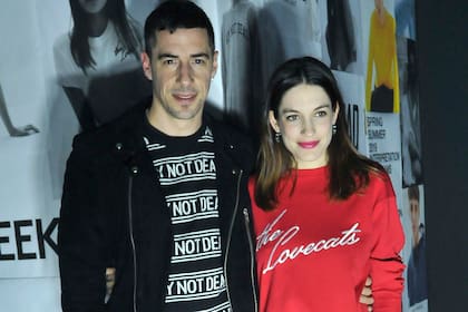 Esteban Lamothe y su novia