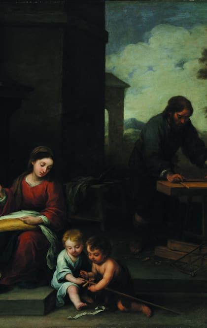 Esteban Murillo - La Sagrada Familia con San Juanito
