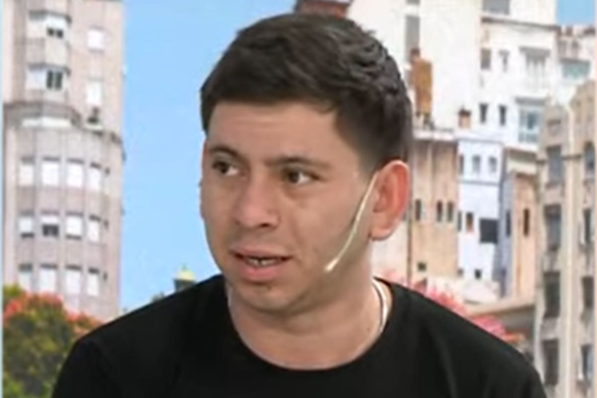 Esteban, padre de una hija internada en el Garrahan