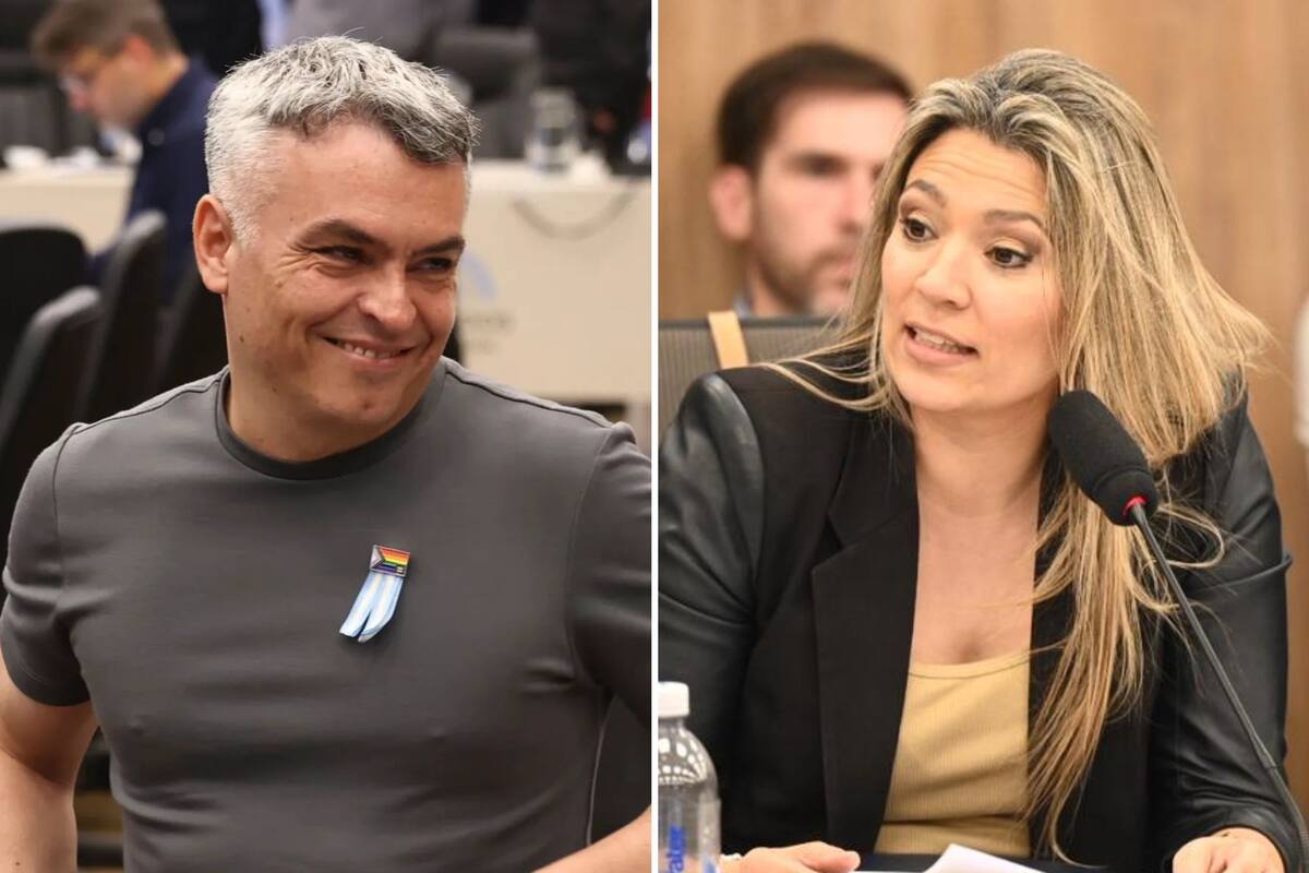 Esteban Paulón y Nadia Márquez