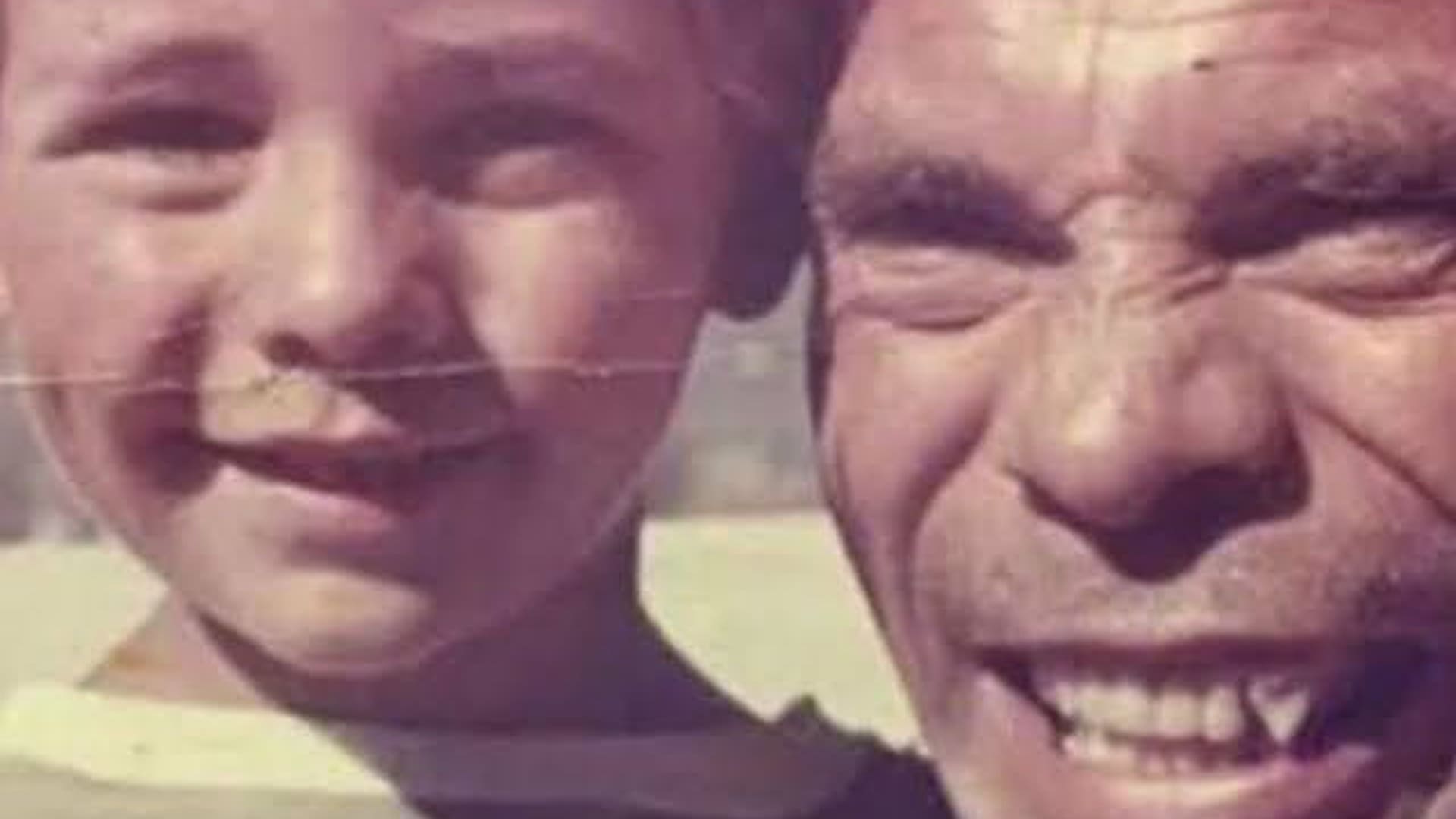 Esteban Valdés junto a su padre, el famoso Don Ramón