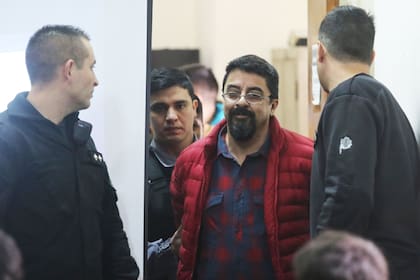 Esteche, la semana pasada, durante el inicio del juicio oral