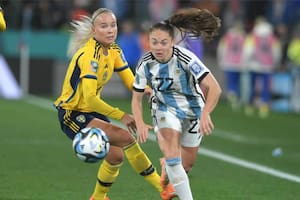 Estefanía Banini disputó su último partido con la selección argentina de fútbol femenino en el Mundial en Oceanía