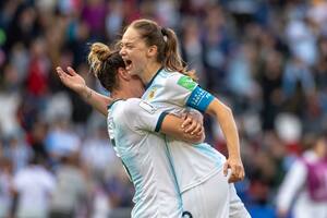 Estefanía Banini fue la capitana en el último Mundial, con la camiseta N° 10; en su vuelta usará la 22.