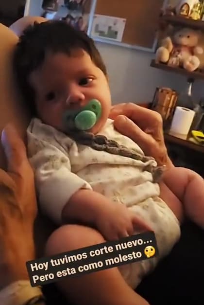Estefanía Pasquini comentó que la molestia que tenía su hijo derivaba de su nuevo corte de pelo