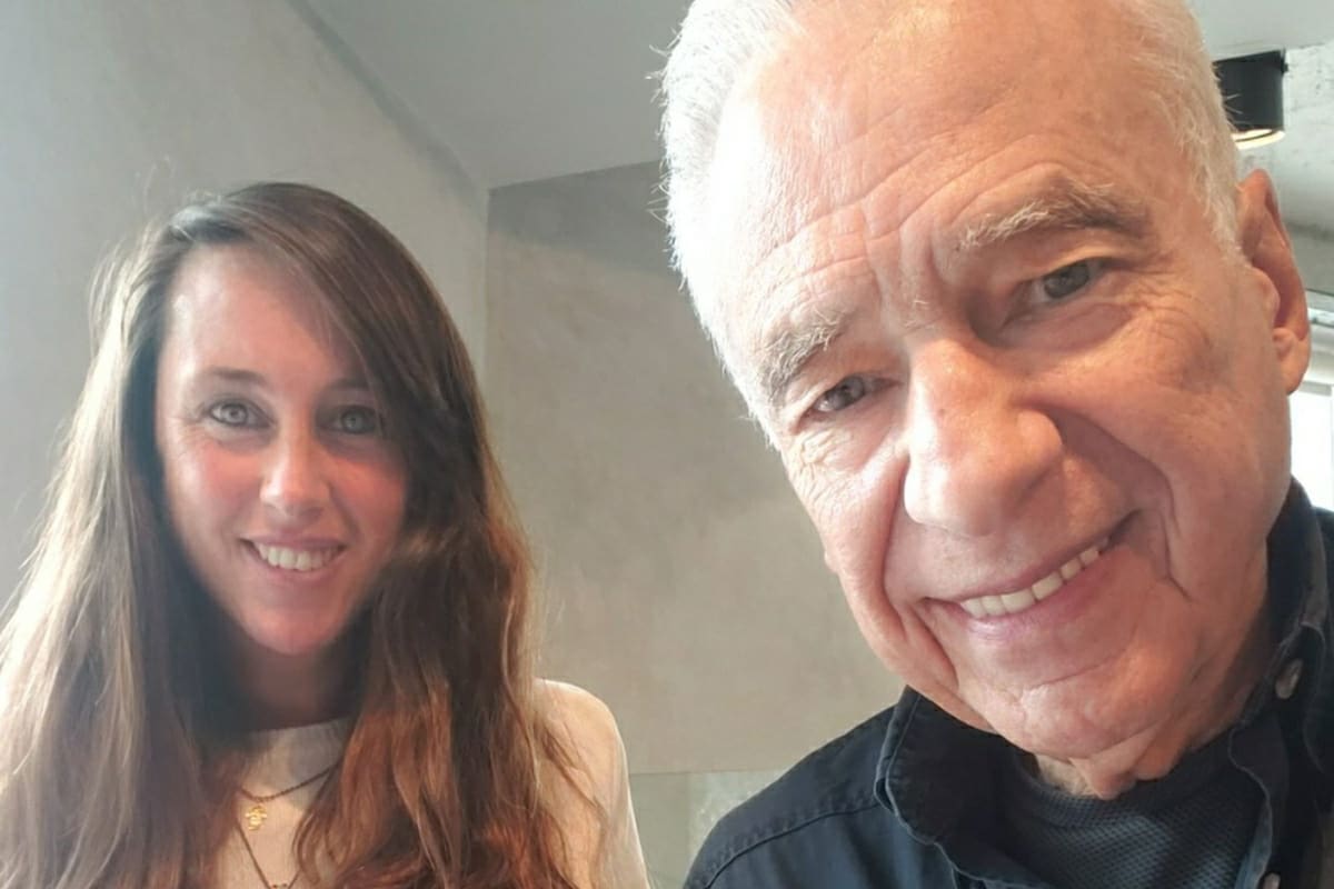 Estefania Pasquini y Alberto Cormillot fueron padres