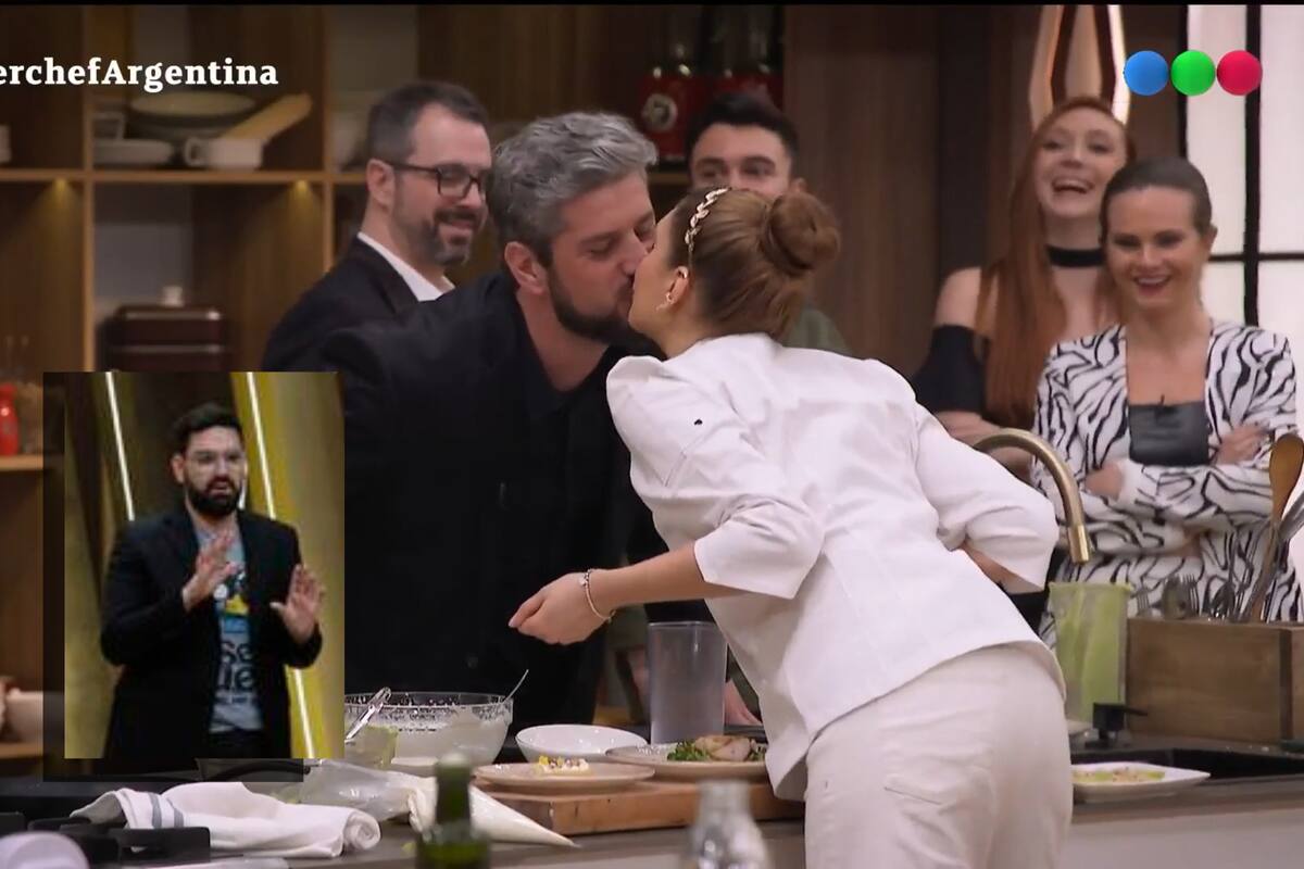 Estefanía presentó a su novio y vivió un divertido momento con Damián Betular