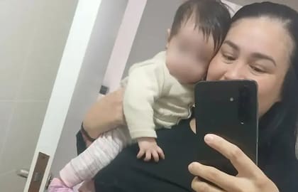 Estefanía y su hija