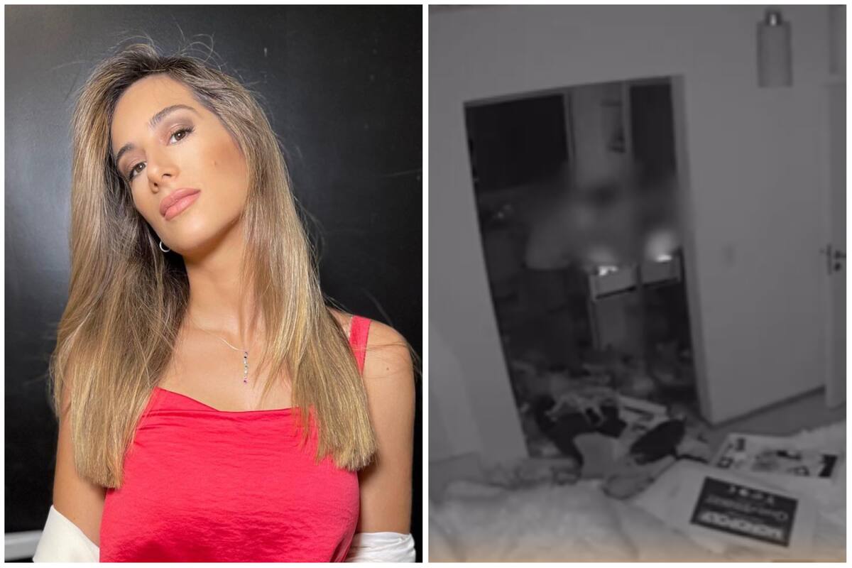 Estefi Berardi compartió las impactantes imágenes del robo