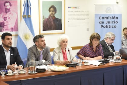 Estela de Carlotto, de Abuelas de Plaza de Mayo, en Diputados