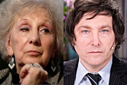 Estela de Carlotto, espantada por Milei