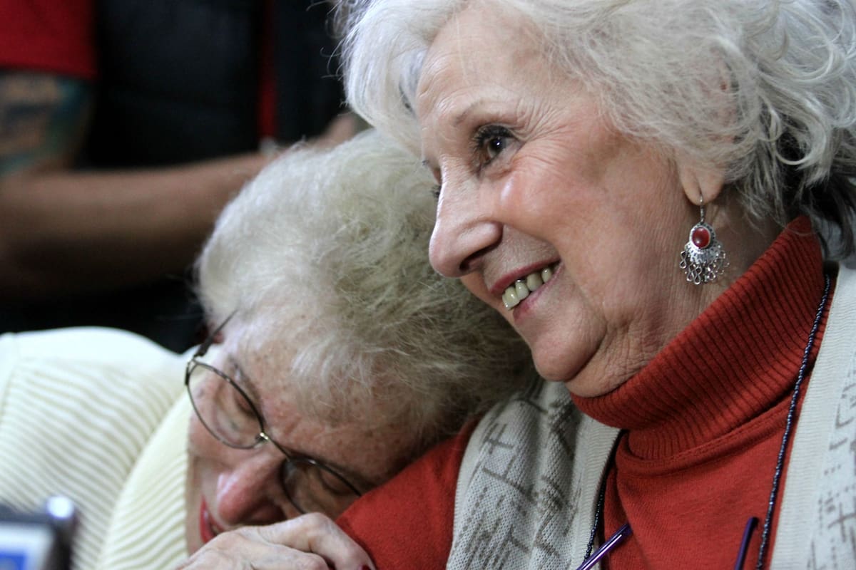 Estela De Carlotto, titular de la Asociación de Abuelas de Plaza de Mayo