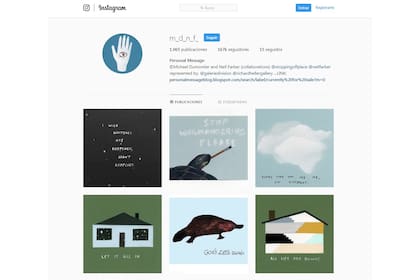 Estética despojada en la web e Instagram