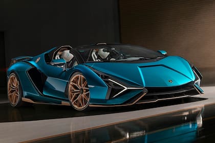 Estética rupturista para el Lamborghini Sian Roadster