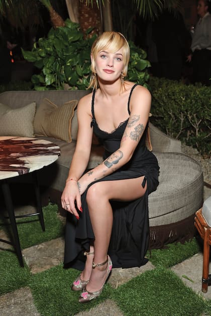 Esther, fan de los tattoos, en el estreno de Babygirl.