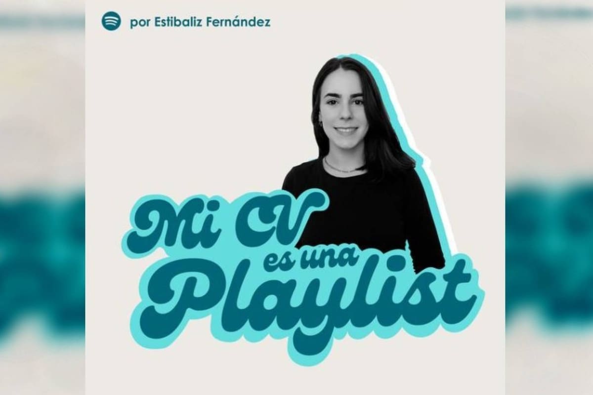 Estíbaliz Fernández Sánchez realizó su CV de una manera súmamente original: a través de una lista de canciones de Spotify