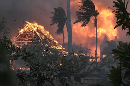 Estiman que miles de personas tuvieron daños y pérdidas de su patrimonio por los incendios en Hawái